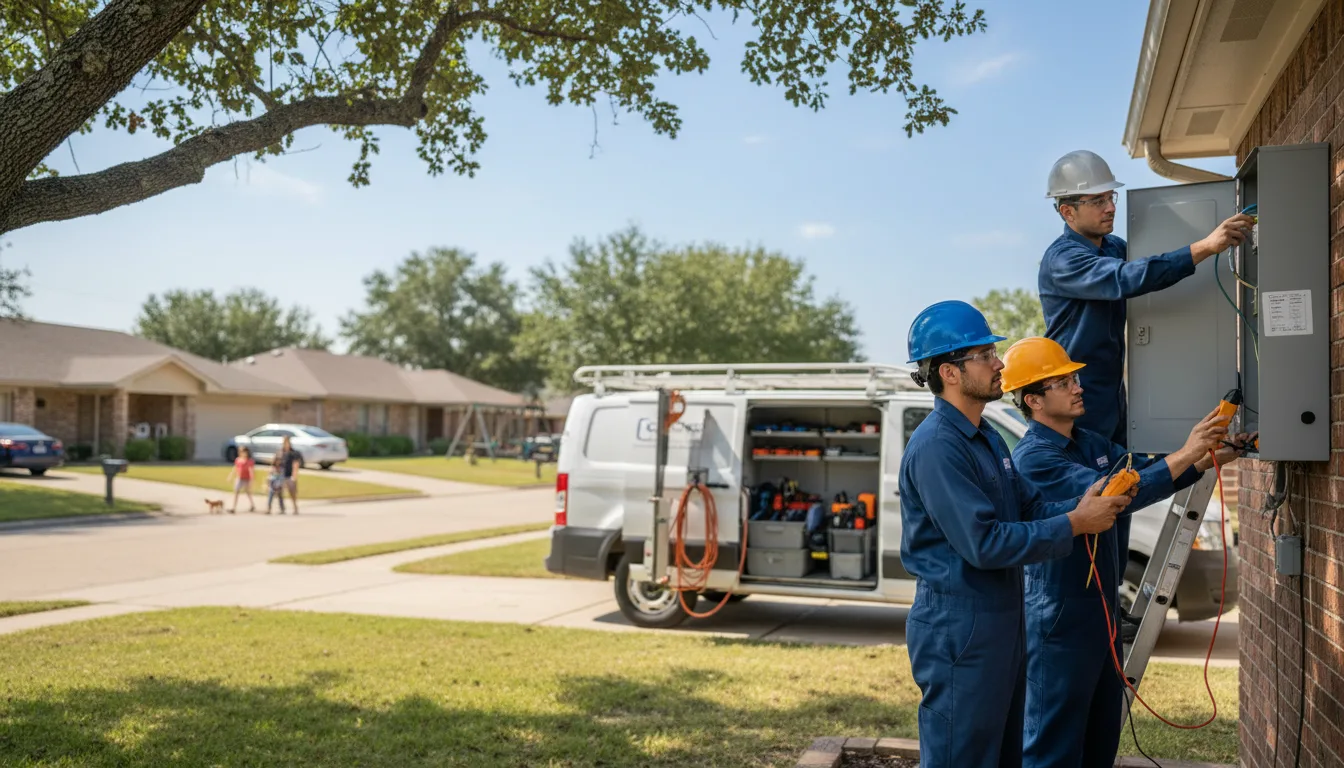 Certified electrician providing emergency electrical services in Waverly, NE